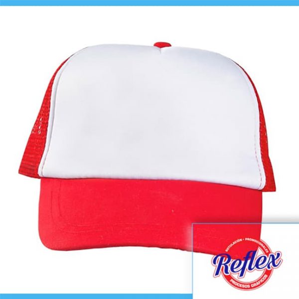 GORRA TRUCKER COLOR ROJO CAP 004 R Reflex Puebla - 2