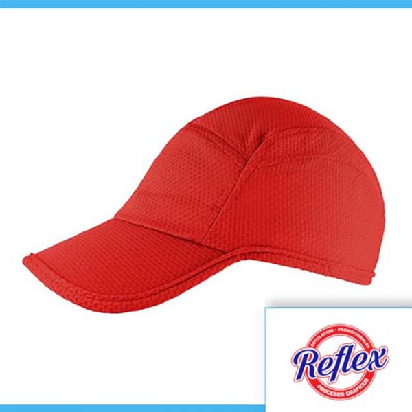 GORRA JASLO COLOR ROJO CAP 010 R Reflex Puebla - 1