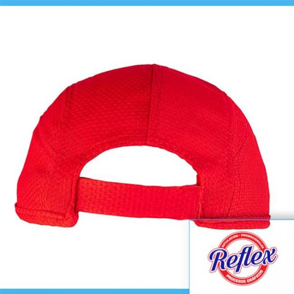 GORRA JASLO COLOR ROJO CAP 010 R Reflex Puebla - 3