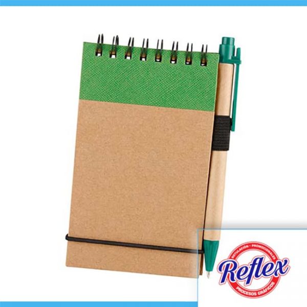 LIBRETA GREEN PLANET COLOR VERDE HL 2010 V Reflex Puebla - 1