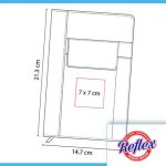 LIBRETA SELIGER EN COLOR AZUL HL 2070 A Reflex Puebla - 2