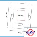 PORTA NOTAS CHAJARI COLOR BEIGE HL 6140 BE Reflex Puebla - 4