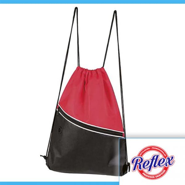 BOLSA MOCHILA BRETóN COLOR ROJO SIN 054 R Reflex Puebla - 1