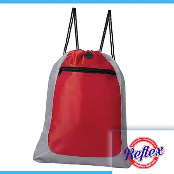 BOLSA-MOCHILA SUNET COLOR ROJO SIN 102 R Reflex Puebla - 1