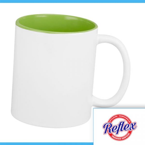 TAZA PARA SUBLIMAR PANAJI VERDE TAZ 036 V Reflex Puebla - 1